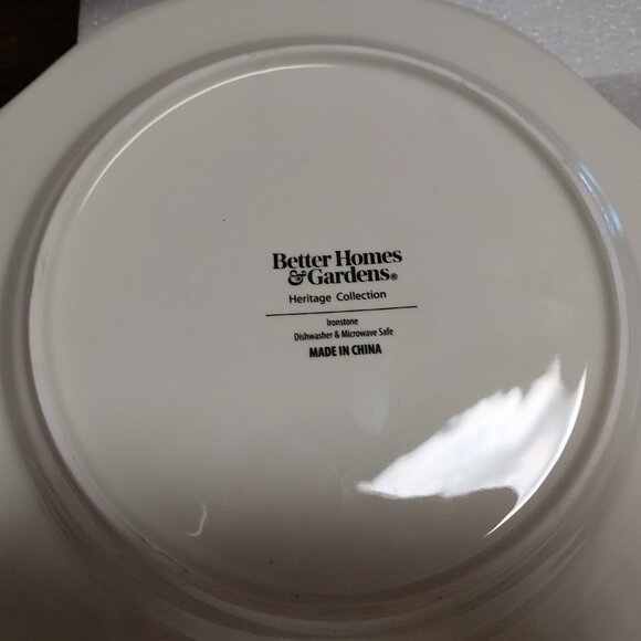 BETTER HOMES & GARDEN "HERITAGE" PLATE - Picture 2 of 3